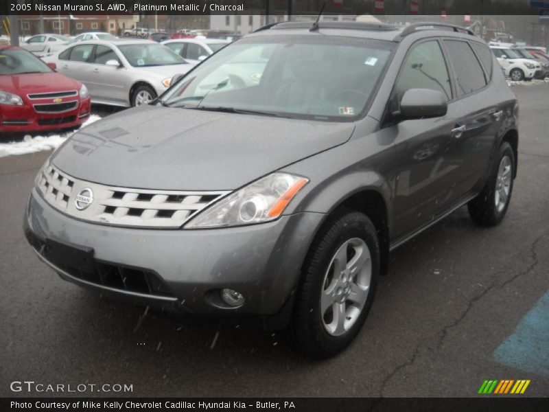 Platinum Metallic / Charcoal 2005 Nissan Murano SL AWD