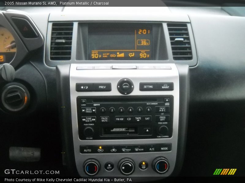 Platinum Metallic / Charcoal 2005 Nissan Murano SL AWD