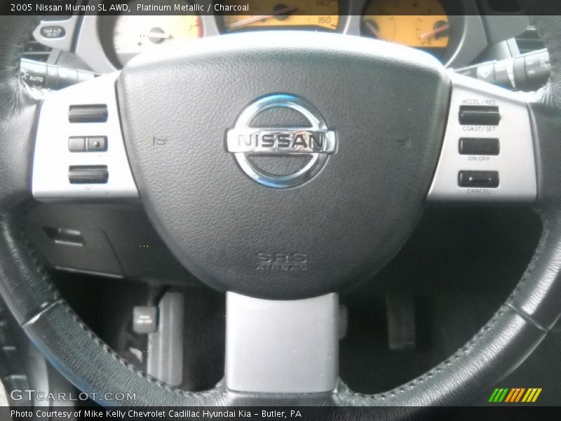 Platinum Metallic / Charcoal 2005 Nissan Murano SL AWD