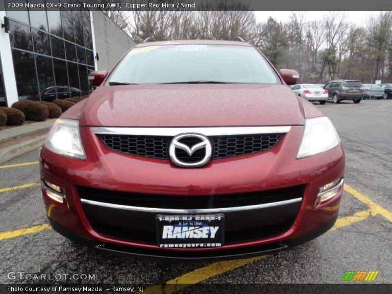 Copper Red Mica / Sand 2009 Mazda CX-9 Grand Touring AWD