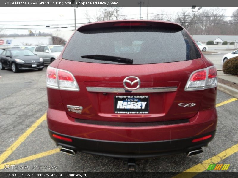 Copper Red Mica / Sand 2009 Mazda CX-9 Grand Touring AWD