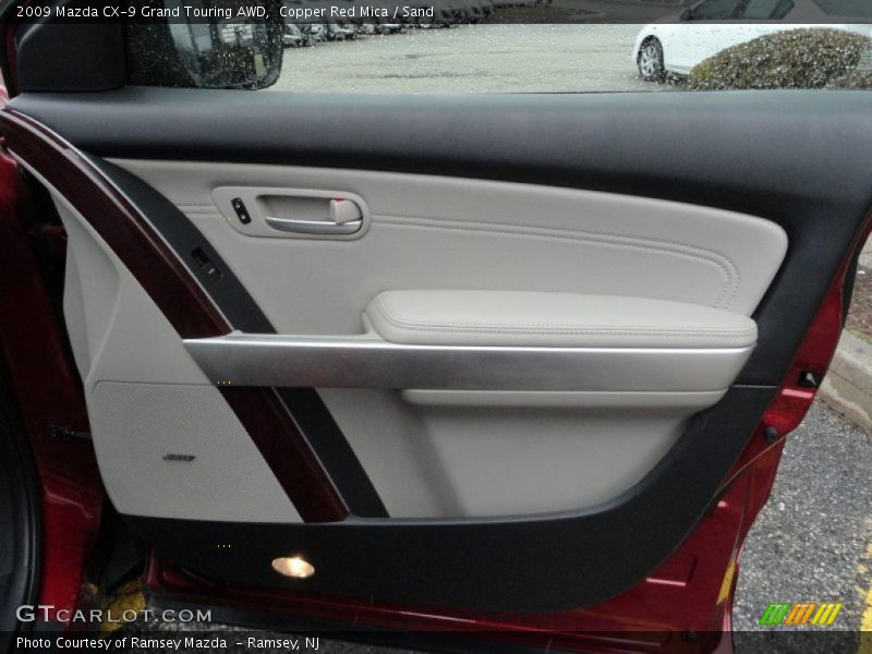 Copper Red Mica / Sand 2009 Mazda CX-9 Grand Touring AWD