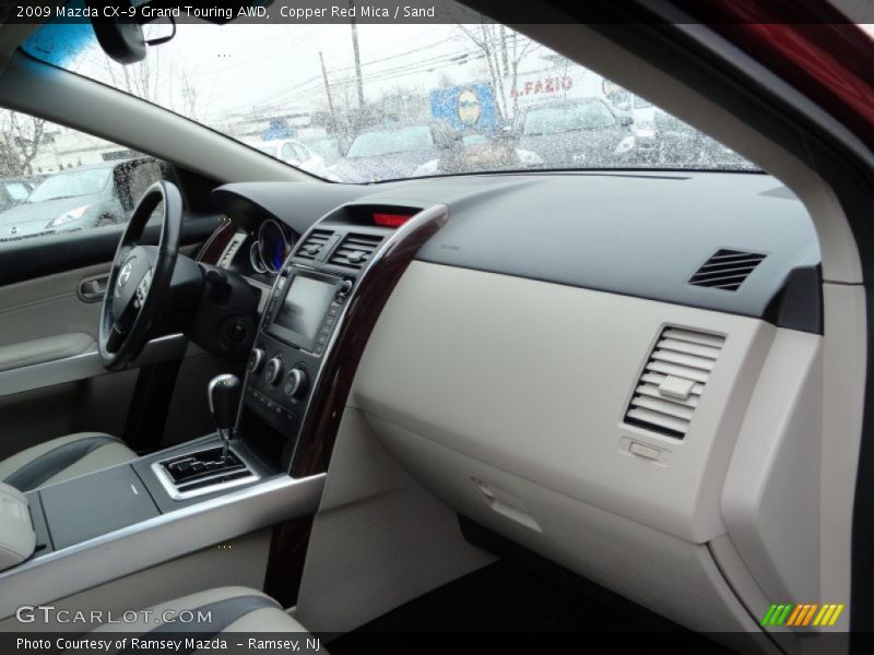 Copper Red Mica / Sand 2009 Mazda CX-9 Grand Touring AWD
