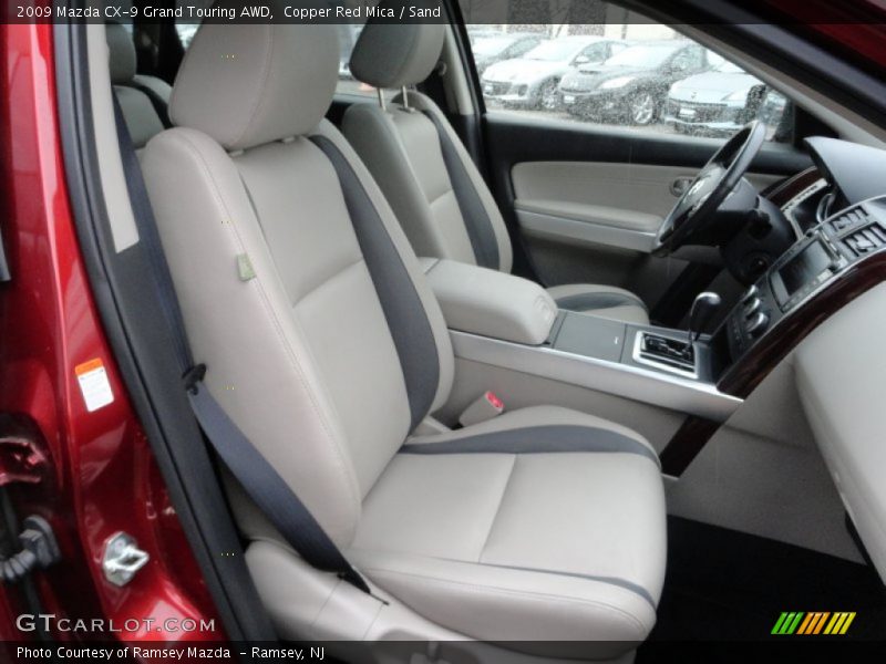 Copper Red Mica / Sand 2009 Mazda CX-9 Grand Touring AWD