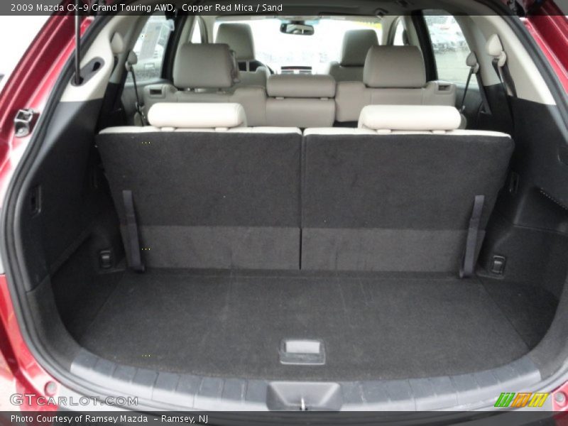 Copper Red Mica / Sand 2009 Mazda CX-9 Grand Touring AWD