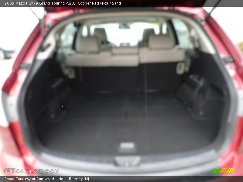 Copper Red Mica / Sand 2009 Mazda CX-9 Grand Touring AWD