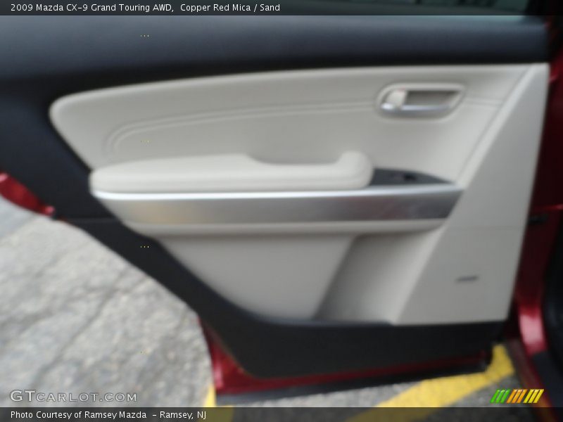 Copper Red Mica / Sand 2009 Mazda CX-9 Grand Touring AWD