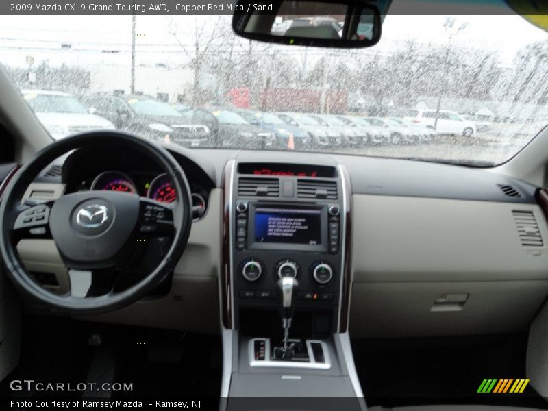 Copper Red Mica / Sand 2009 Mazda CX-9 Grand Touring AWD