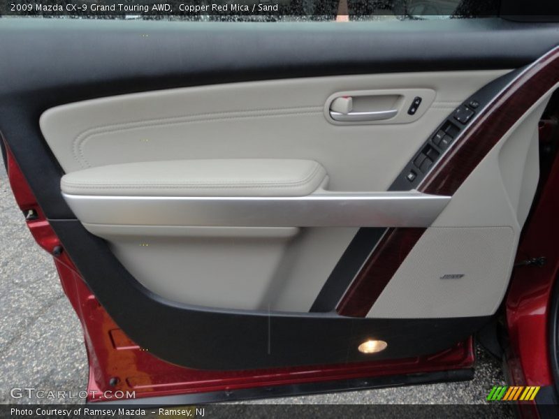 Copper Red Mica / Sand 2009 Mazda CX-9 Grand Touring AWD