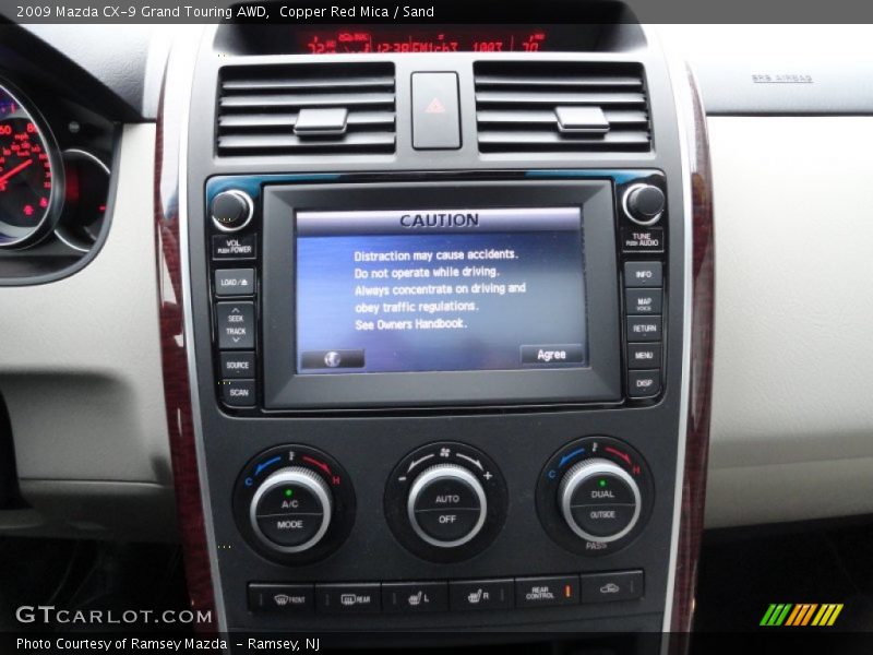 Copper Red Mica / Sand 2009 Mazda CX-9 Grand Touring AWD