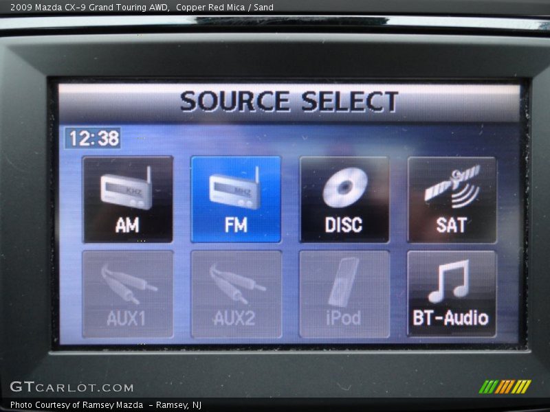 Copper Red Mica / Sand 2009 Mazda CX-9 Grand Touring AWD