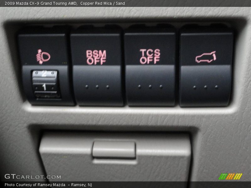 Copper Red Mica / Sand 2009 Mazda CX-9 Grand Touring AWD