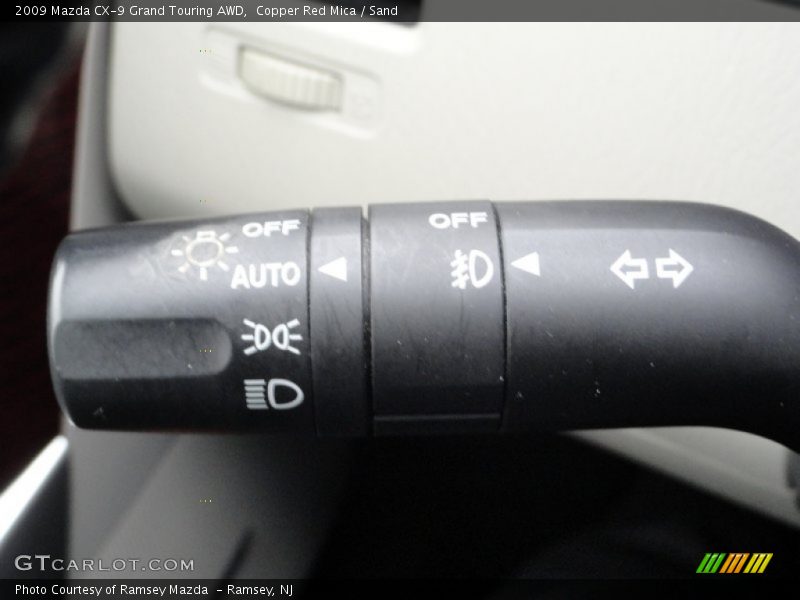 Copper Red Mica / Sand 2009 Mazda CX-9 Grand Touring AWD