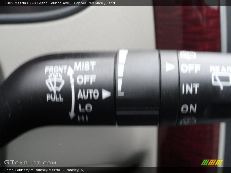 Copper Red Mica / Sand 2009 Mazda CX-9 Grand Touring AWD