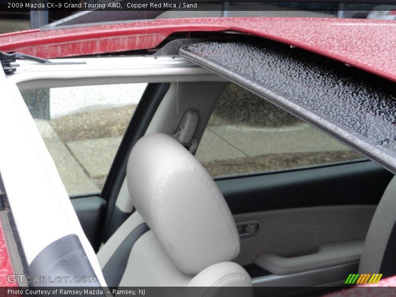 Copper Red Mica / Sand 2009 Mazda CX-9 Grand Touring AWD