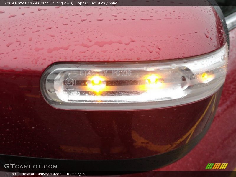 Copper Red Mica / Sand 2009 Mazda CX-9 Grand Touring AWD