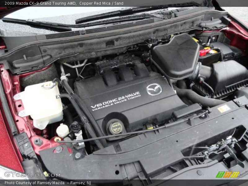 Copper Red Mica / Sand 2009 Mazda CX-9 Grand Touring AWD
