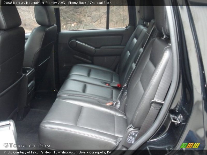 Ebony Black / Charcoal Black 2008 Mercury Mountaineer Premier AWD