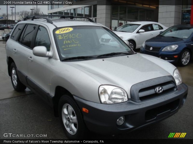 Pewter / Gray 2006 Hyundai Santa Fe GLS 4WD