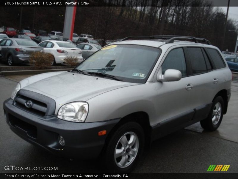 Pewter / Gray 2006 Hyundai Santa Fe GLS 4WD