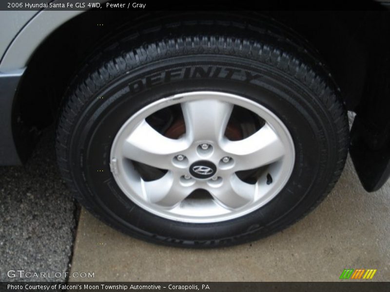 Pewter / Gray 2006 Hyundai Santa Fe GLS 4WD