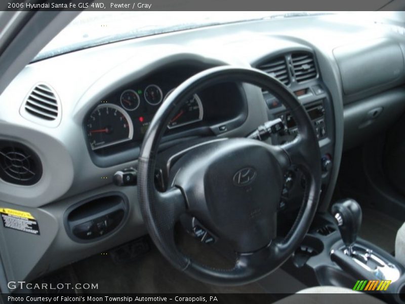Pewter / Gray 2006 Hyundai Santa Fe GLS 4WD