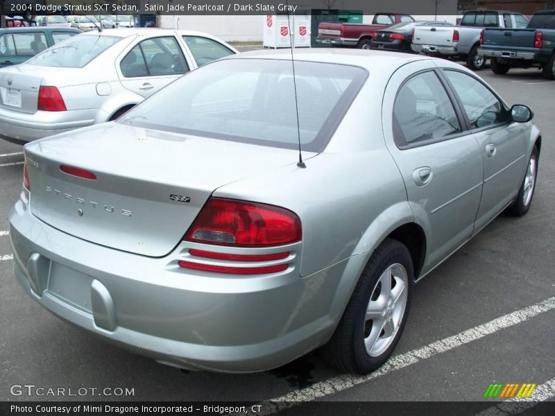 Satin Jade Pearlcoat / Dark Slate Gray 2004 Dodge Stratus SXT Sedan