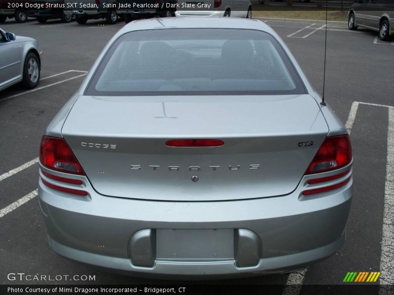 Satin Jade Pearlcoat / Dark Slate Gray 2004 Dodge Stratus SXT Sedan