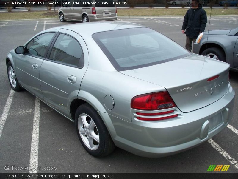Satin Jade Pearlcoat / Dark Slate Gray 2004 Dodge Stratus SXT Sedan