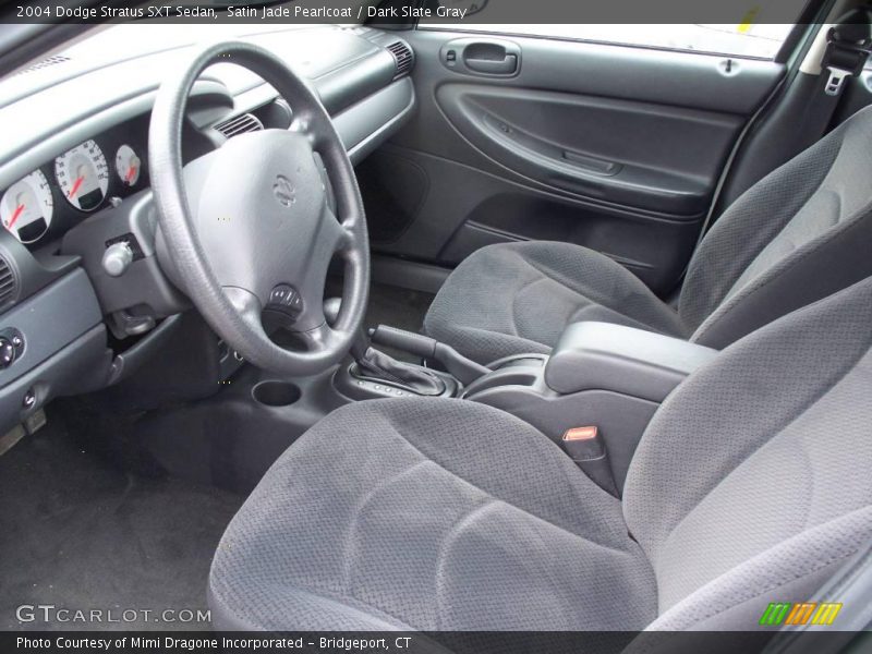 Satin Jade Pearlcoat / Dark Slate Gray 2004 Dodge Stratus SXT Sedan