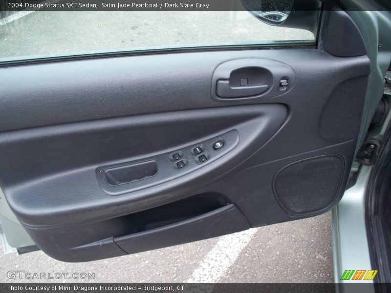 Satin Jade Pearlcoat / Dark Slate Gray 2004 Dodge Stratus SXT Sedan