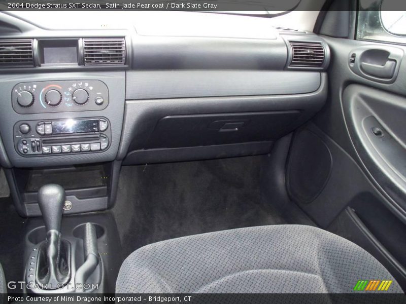 Satin Jade Pearlcoat / Dark Slate Gray 2004 Dodge Stratus SXT Sedan