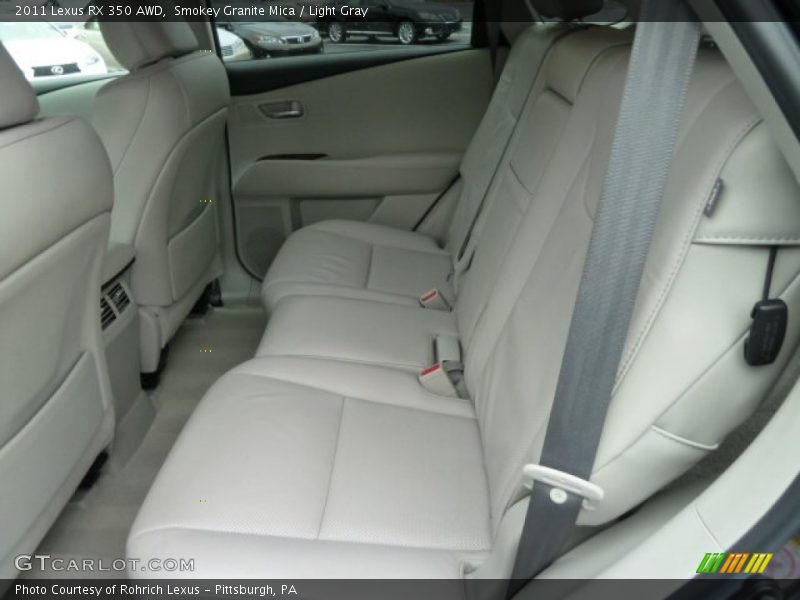 Smokey Granite Mica / Light Gray 2011 Lexus RX 350 AWD