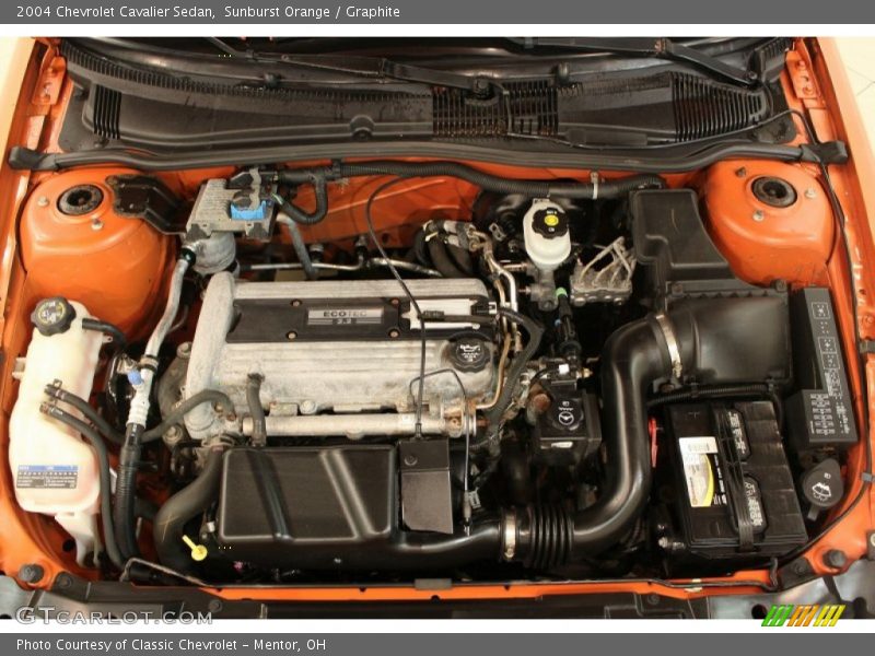  2004 Cavalier Sedan Engine - 2.2 Liter DOHC 16-Valve 4 Cylinder