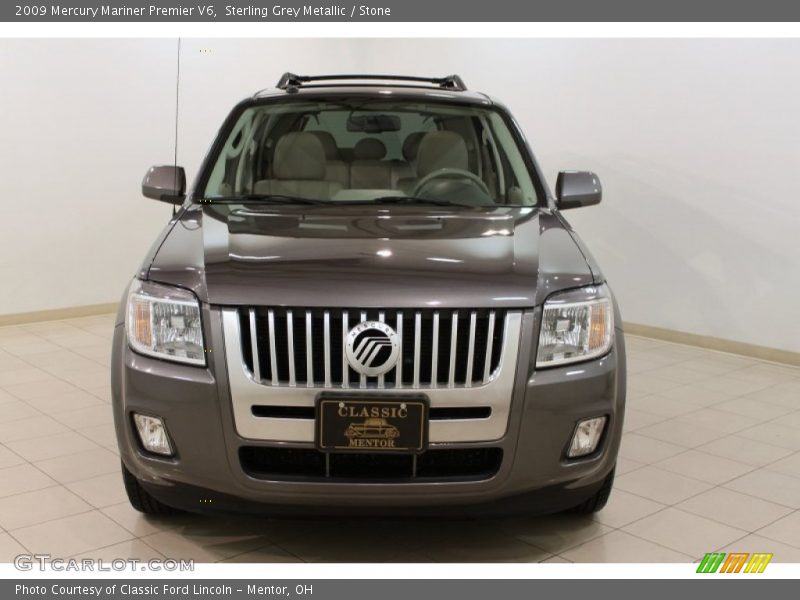 Sterling Grey Metallic / Stone 2009 Mercury Mariner Premier V6