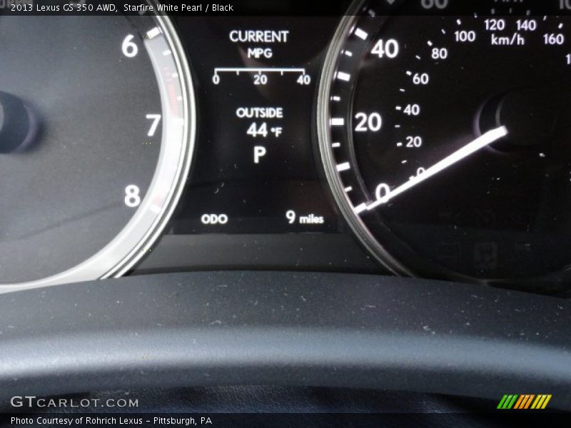 Starfire White Pearl / Black 2013 Lexus GS 350 AWD
