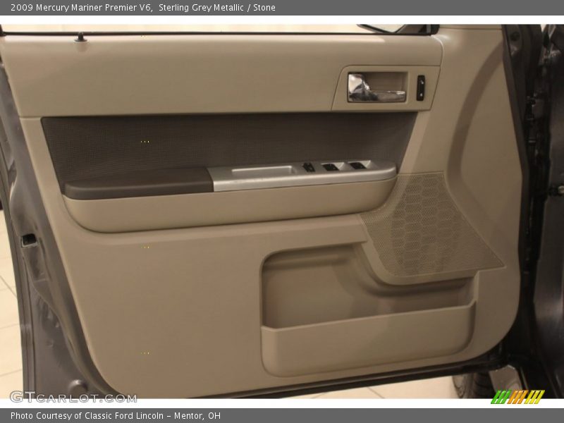Sterling Grey Metallic / Stone 2009 Mercury Mariner Premier V6