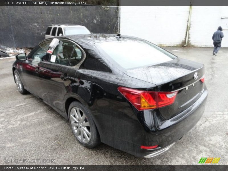 Obsidian Black / Black 2013 Lexus GS 350 AWD