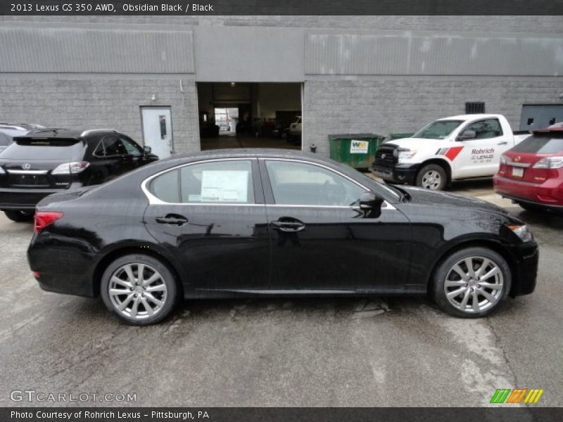 Obsidian Black / Black 2013 Lexus GS 350 AWD