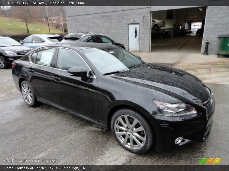 Front 3/4 View of 2013 GS 350 AWD