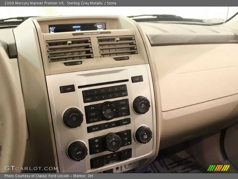 Sterling Grey Metallic / Stone 2009 Mercury Mariner Premier V6