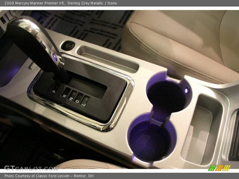 Sterling Grey Metallic / Stone 2009 Mercury Mariner Premier V6