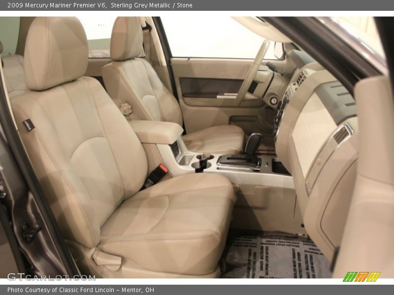 Sterling Grey Metallic / Stone 2009 Mercury Mariner Premier V6