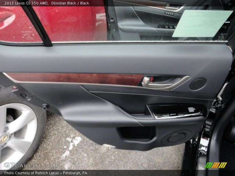 Obsidian Black / Black 2013 Lexus GS 350 AWD