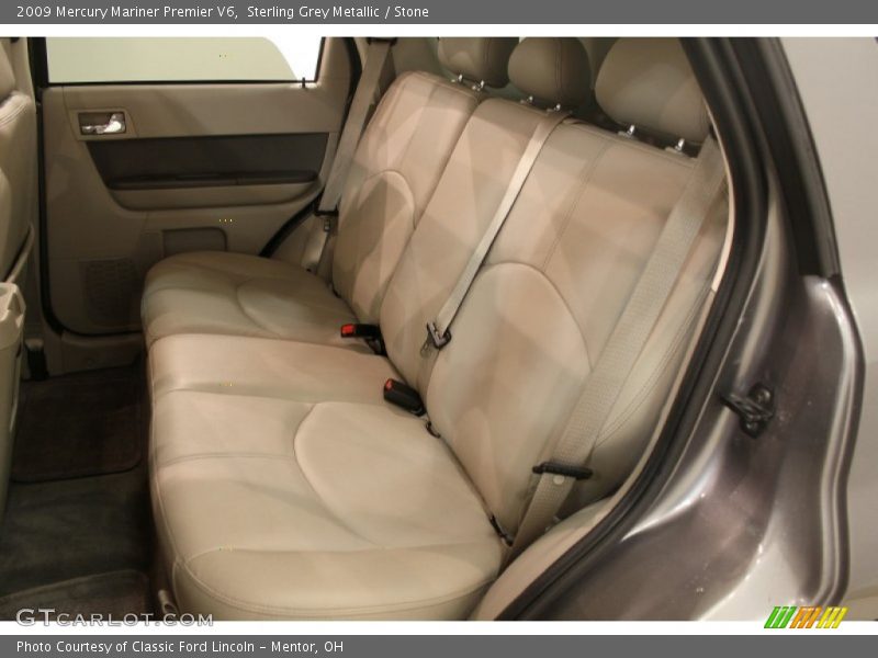 Sterling Grey Metallic / Stone 2009 Mercury Mariner Premier V6