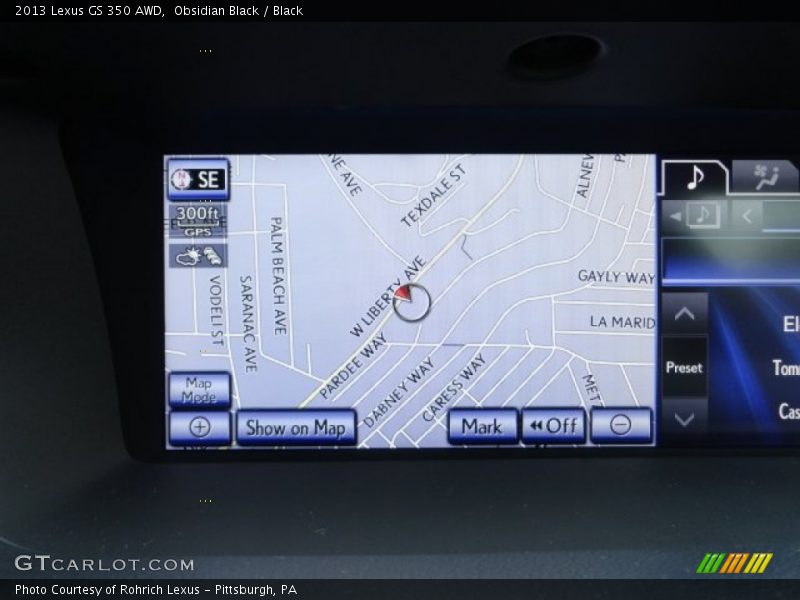 Obsidian Black / Black 2013 Lexus GS 350 AWD