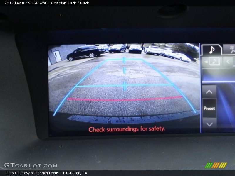 Obsidian Black / Black 2013 Lexus GS 350 AWD