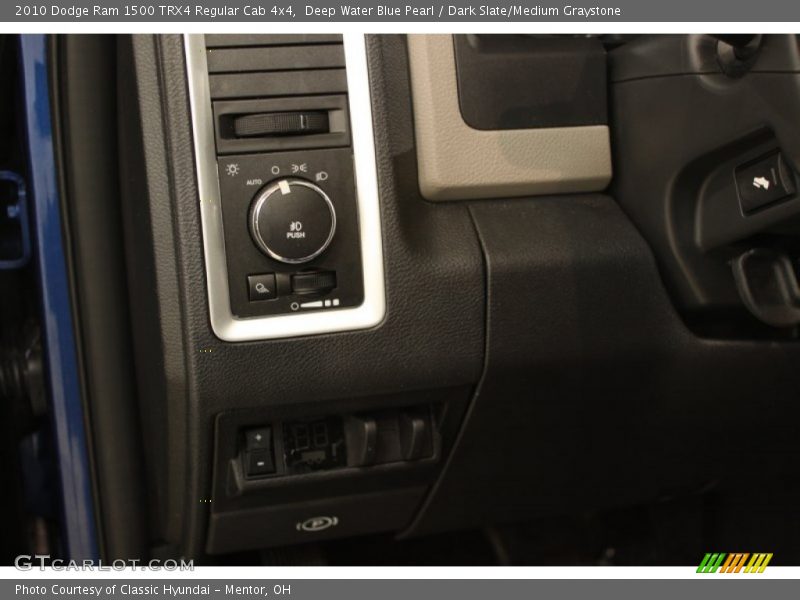 Deep Water Blue Pearl / Dark Slate/Medium Graystone 2010 Dodge Ram 1500 TRX4 Regular Cab 4x4