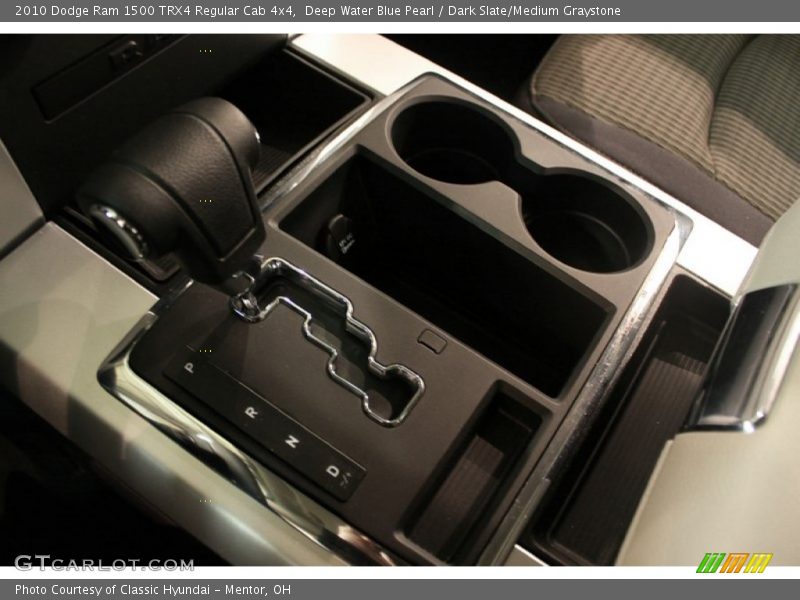 Deep Water Blue Pearl / Dark Slate/Medium Graystone 2010 Dodge Ram 1500 TRX4 Regular Cab 4x4