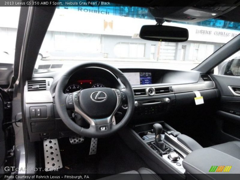 Dashboard of 2013 GS 350 AWD F Sport